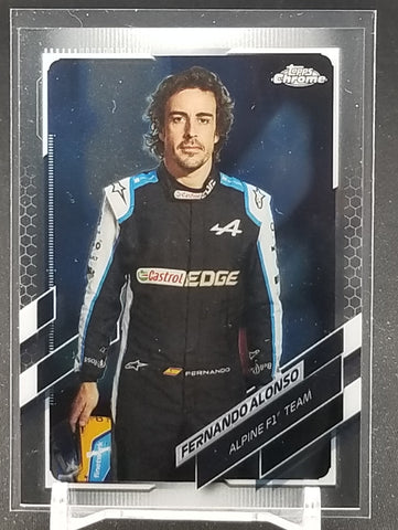 2021 TOPPS CHROME F1 - F. ALONSO - #9