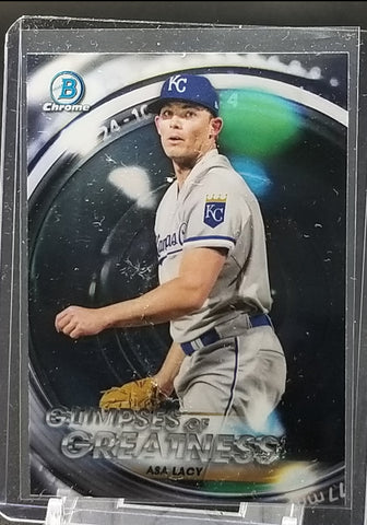 2020 TOPPS BOWMAN CHROME - GLIMPSES OF GREATNESS - A. LACY - #GOG-AL