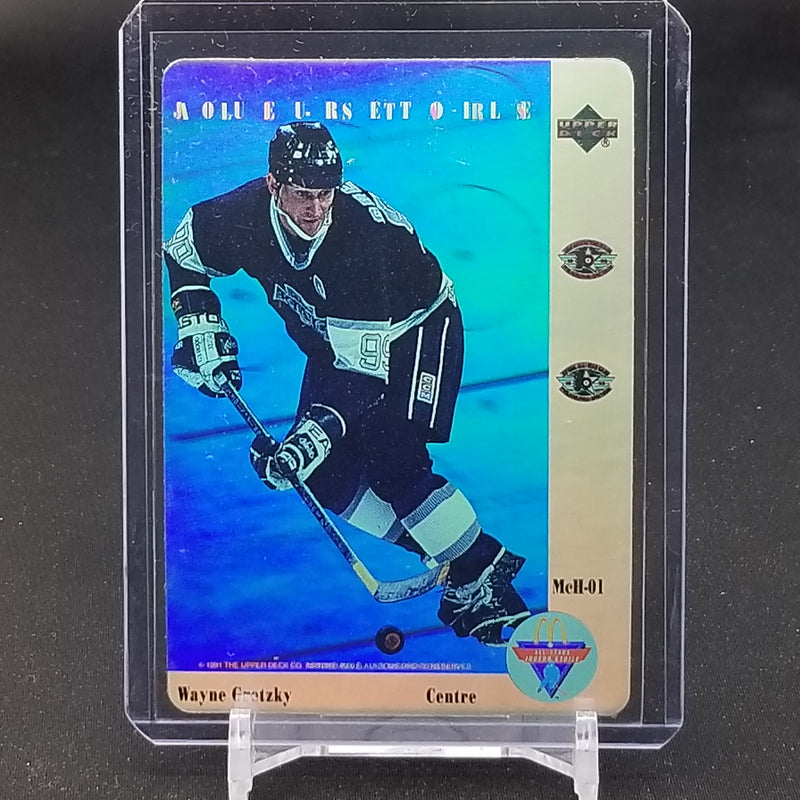 1991 UPPER DECK MCDONALDS - HOLOGRAM - W. GRETZKY -
