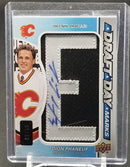 2014 UPPER DECK SP GAME USED - DRAFT DAY MARKS - D. PHANEUF - #DDM-DP - #'D/10 - RELIC - AUTOGRAPH