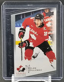 2021 UPPER DECK TEAM CANADA JUNIORS - PROGRAM OF EXCELLENCE - D. HOLLOWAY -