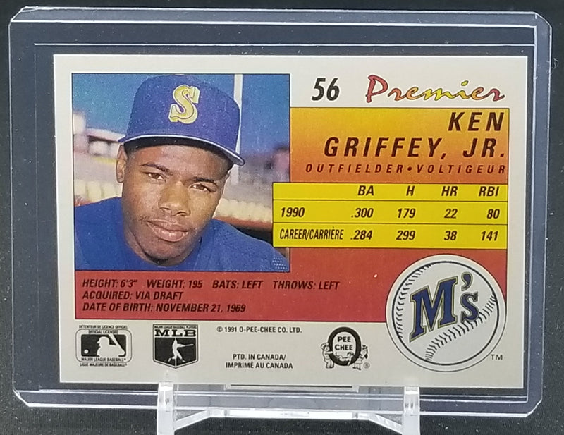 1991 O-PEE-CHEE PREMIER - K. GRIFFEY JR. -