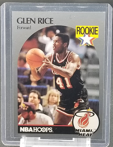 1990 NBA HOOPS - G. RICE - #168 - RC