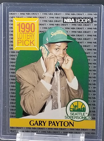1990 NBA HOOPS - 1990 LOTTERY PICK - G. PAYTON - #391