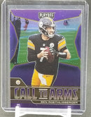 2021 PANINI PLAYOFF - PURPLE PRIZM - B. ROETHLISBERGER -