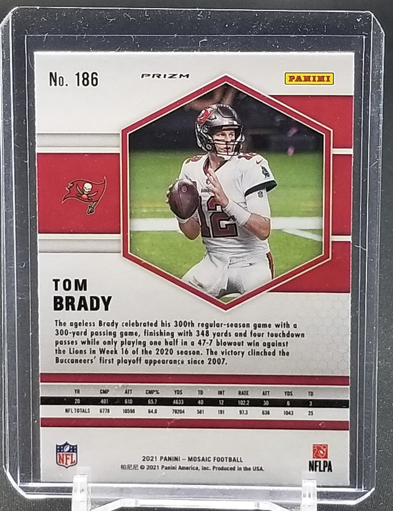 2021 PANINI MOSAIC - SILVER PRIZM - T. BRADY -