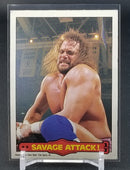 1985 O-PEE-CHEE - SAVAGE ATTACK! MACHO MAN RANDY SAVAGE -