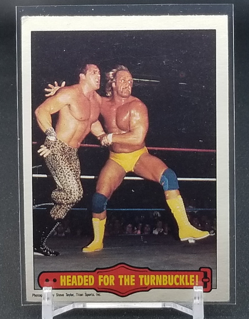 1985 O-PEE-CHEE - HEADED FOR THE TURNBUCKLE -