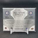 2019 UPPER DECK SP GAME USED - ALL-STAR SKILLS FABRICS - B. WHEELER / M. SCHEIFELE -