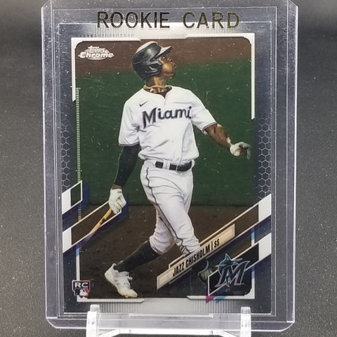 2021 TOPPS CHROME - J. CHISHOLM - #144 - RC