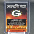 2021 PANINI MOSAIC - SILVER PRIZM - STRAIGHT FIRE - A. RODGERS -