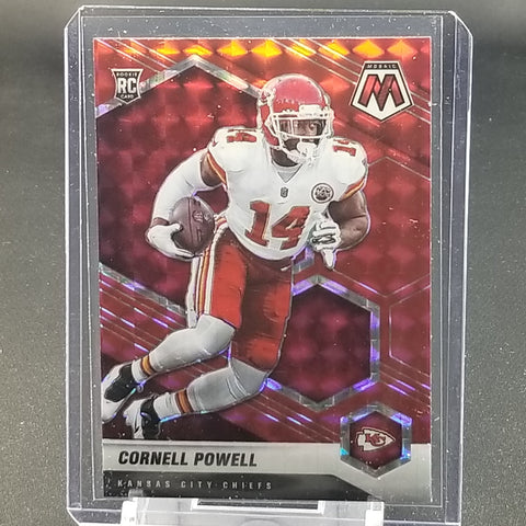 2021 PANINI MOSAIC - RED MOSAIC PRIZM - SELECT YOUR PLAYER