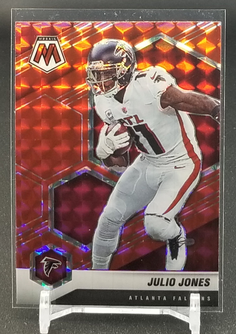 2021 PANINI MOSAIC - RED PRIZM - SINGLES - SELECT YOUR PLAYER