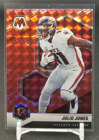 2021 PANINI MOSAIC - RED PRIZM - SINGLES - SELECT YOUR PLAYER