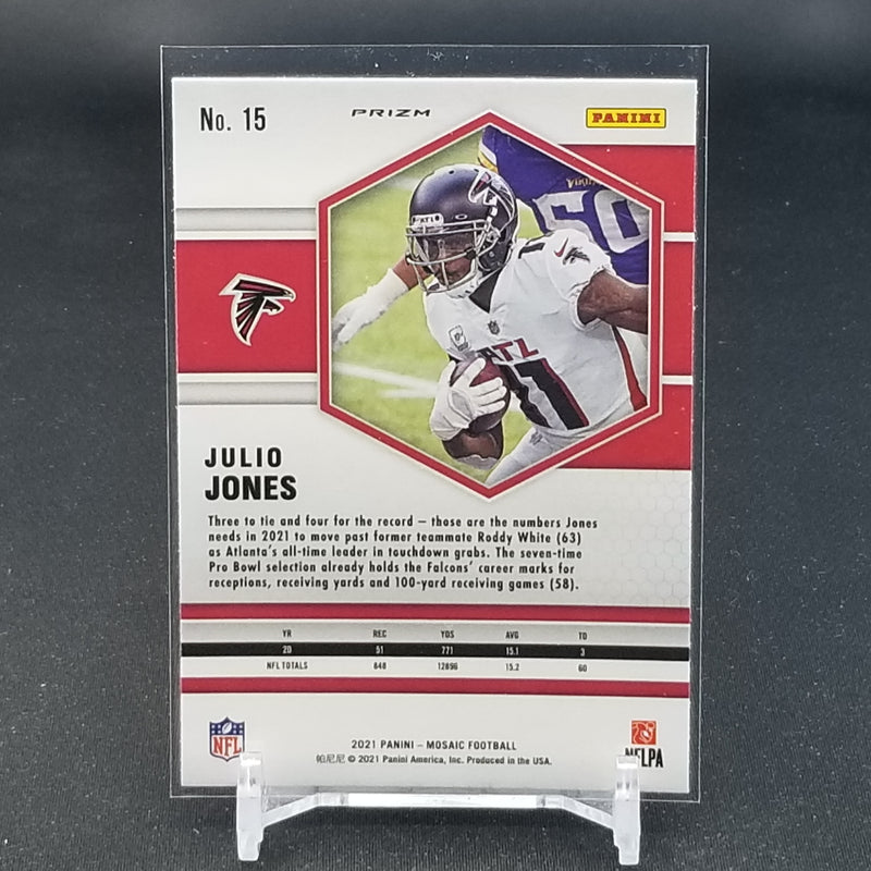 2021 PANINI MOSAIC - RED PRIZM - SINGLES - SELECT YOUR PLAYER