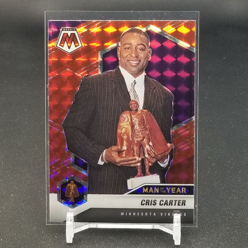 2021 PANINI MOSAIC - RED PRIZM - SINGLES - SELECT YOUR PLAYER