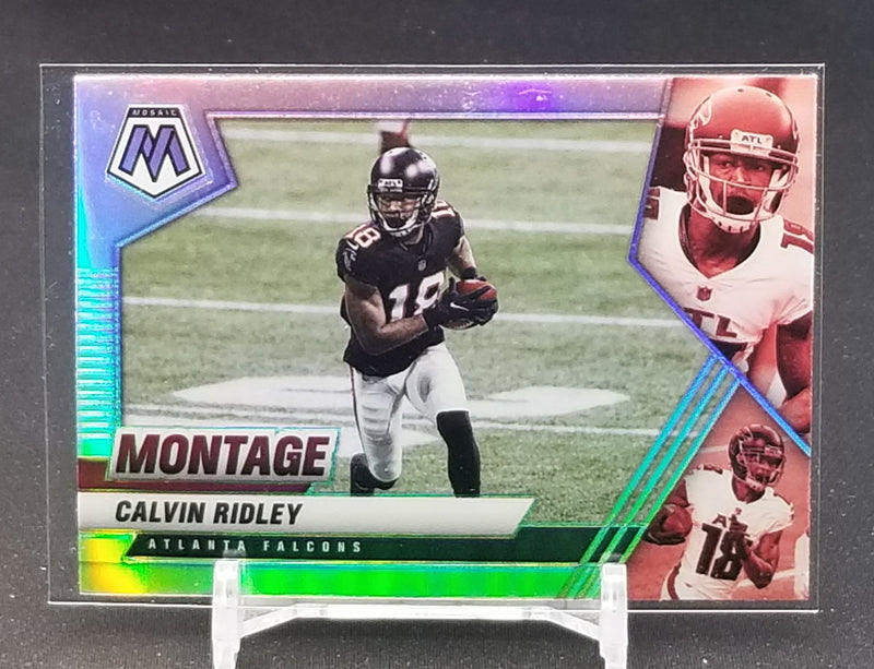 2021 PANINI MOSAIC - SILVER PRIZM - MONTAGE - C. RIDLEY -