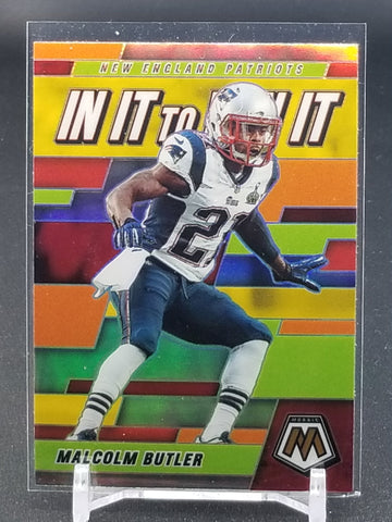 2021 PANINI MOSAIC - IN IT TO WIN IT - SILVER PRIZM - M. BUTLER - #WIN7