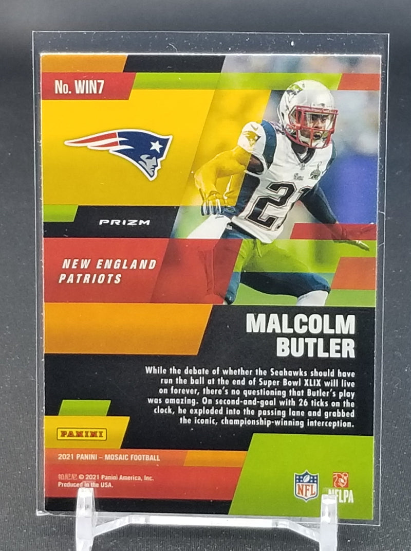 2021 PANINI MOSAIC - IN IT TO WIN IT - SILVER PRIZM - M. BUTLER -
