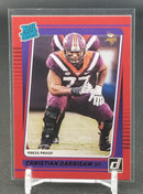 2021 PANINI DONRUSS - RED PRESS PROOF - RATED ROOKIE - C. DARRISAW -