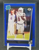 2021 PANINI DONRUSS - BLUE PRESS PROOF - RATED ROOKIE - K. HILL -