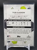 2022 TOPPS INCEPTION - GREEN - T. GLASNOW -