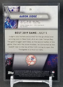 2019 TOPPS BOWMAN'S BEST - PURPLE REFRACTOR - A. JUDGE - #25 - #'D/250