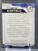 2017 TOPPS BOWMAN'S BEST - J, SHEFFIELD -
