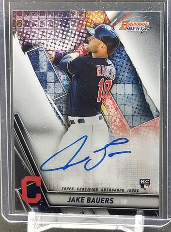 2019 TOPPS BOWMAN'S BEST - J. BAUERS - #B19-JBA - AUTOGRAPH - RC