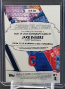 2019 TOPPS BOWMAN'S BEST - J. BAUERS -