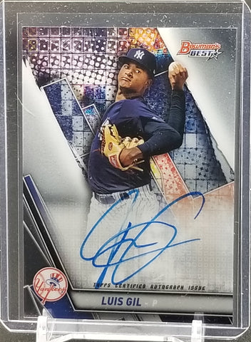 2019 TOPPS BOWMAN'S BEST - L. GIL - #B19-LG - AUTOGRAPH