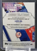 2019 TOPPS BOWMAN'S BEST - L. GIL -