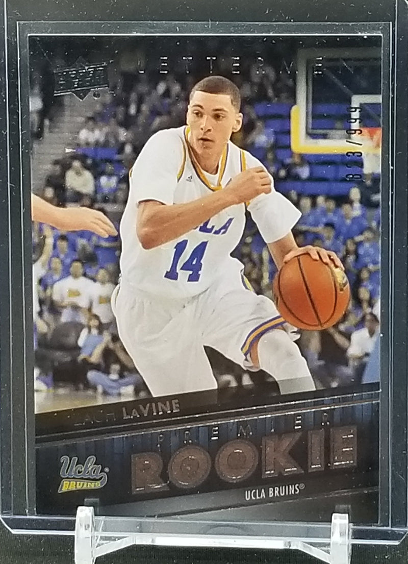 2014 UPPER DECK LETTERMEN - PREMIER ROOKIE - Z. LaVINE - #80 - #'D/999 - RC