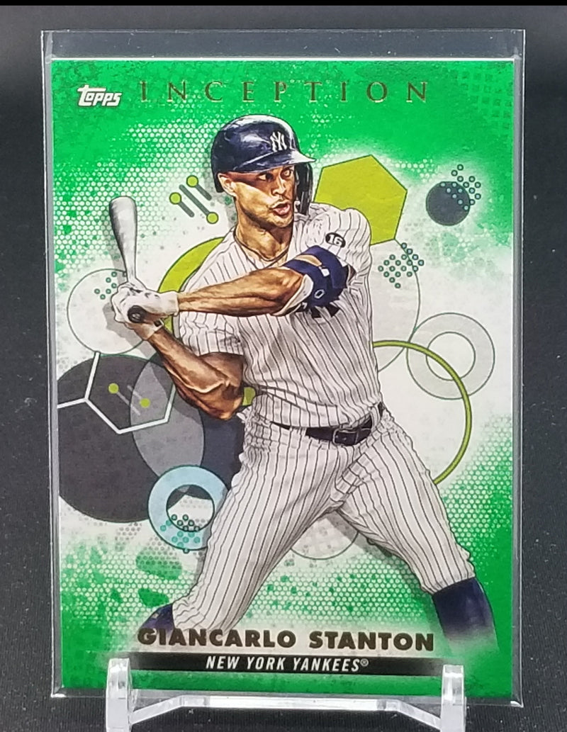 2022 TOPPS INCEPTION - GREEN - SINGLES - SELECT YOUR PLAYERS