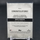 2022 TOPPS INCEPTION - GREEN - D. GARCIA - #BRES-DG - #'D/125 - AUTOGRAPH