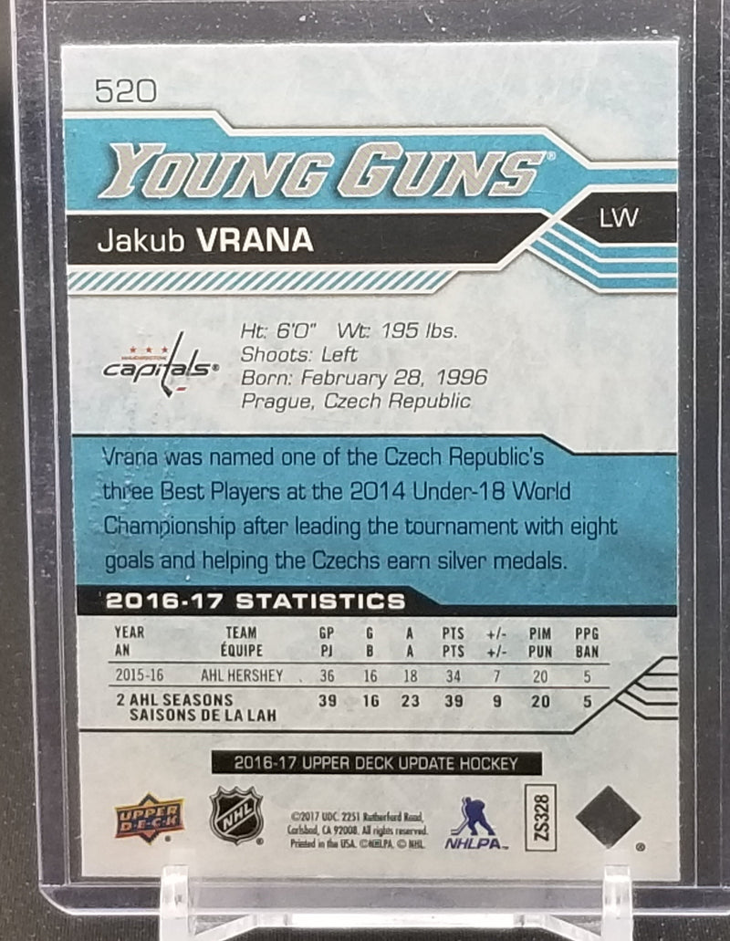 2016 UPPER DECK UPDATE - YOUNG GUNS - J. VRANA -