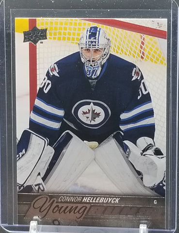 2015 UPPER DECK SERIES ONE - YOUNG GUNS - C. HELLEBUYCK - #214 - RC