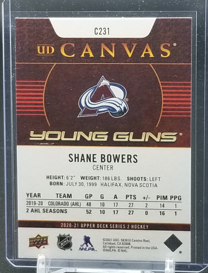 2020 UPPER DECK SERIES TWO - UD CANVAS - YOUNG GUNS - S. BOWERS -