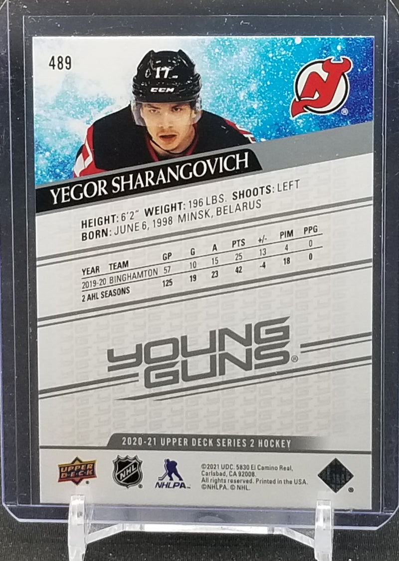 2020 UPPER DECK SERIES TWO - YOUNG GUNS - Y. SHARANGOVICH -