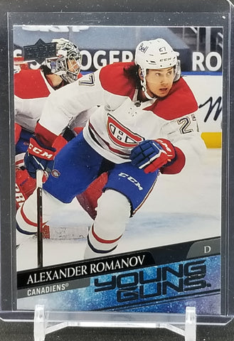 2020 UPPER DECK SERIES TWO - YOUNG GUNS - A. ROMANOV - #455 - RC