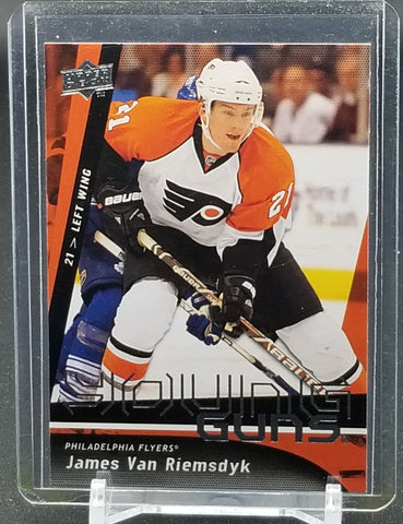 2009 UPPER DECK SERIES ONE - YOUNG GUNS - J. VAN RIEMSDYK - #207 - RC