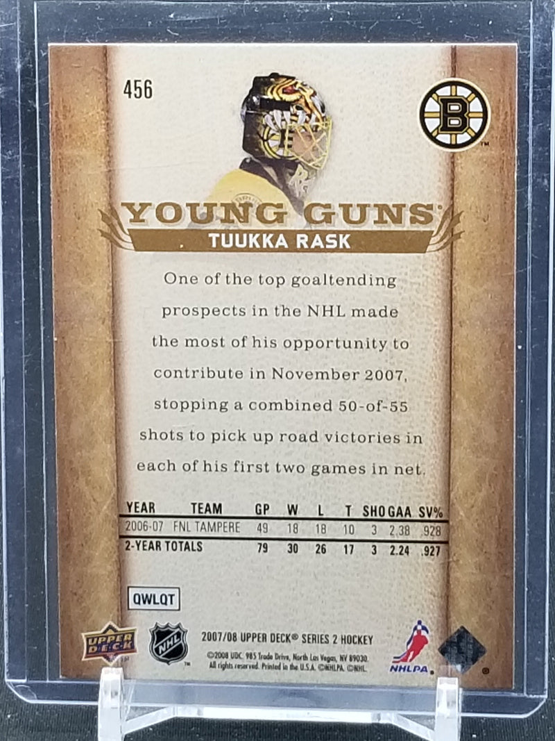 2007 UPPER DECK SERIES TWO - YOUNG GUNS - T. RASK -