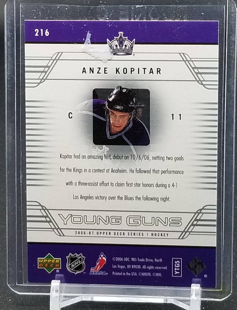 2006 UPPER DECK SERIES ONE - YOUNG GUNS - A. KOPITAR -