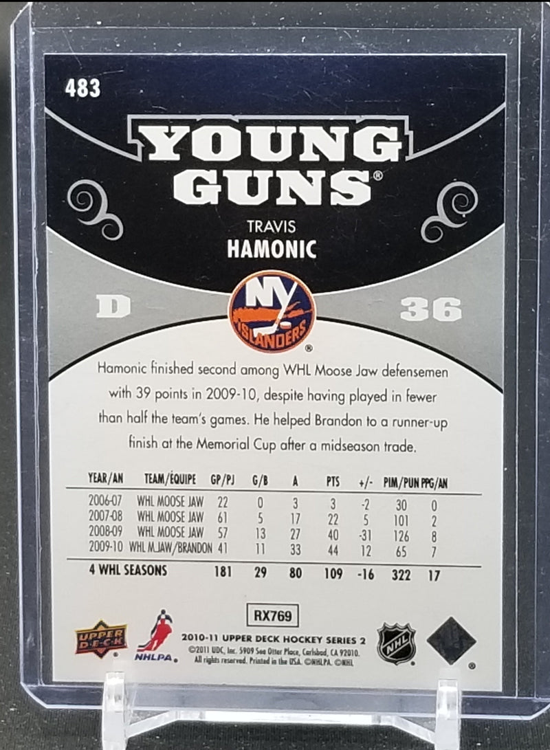 2010 UPPER DECK SERIES TWO - YOUNG GUNS - T. HAMONIC -