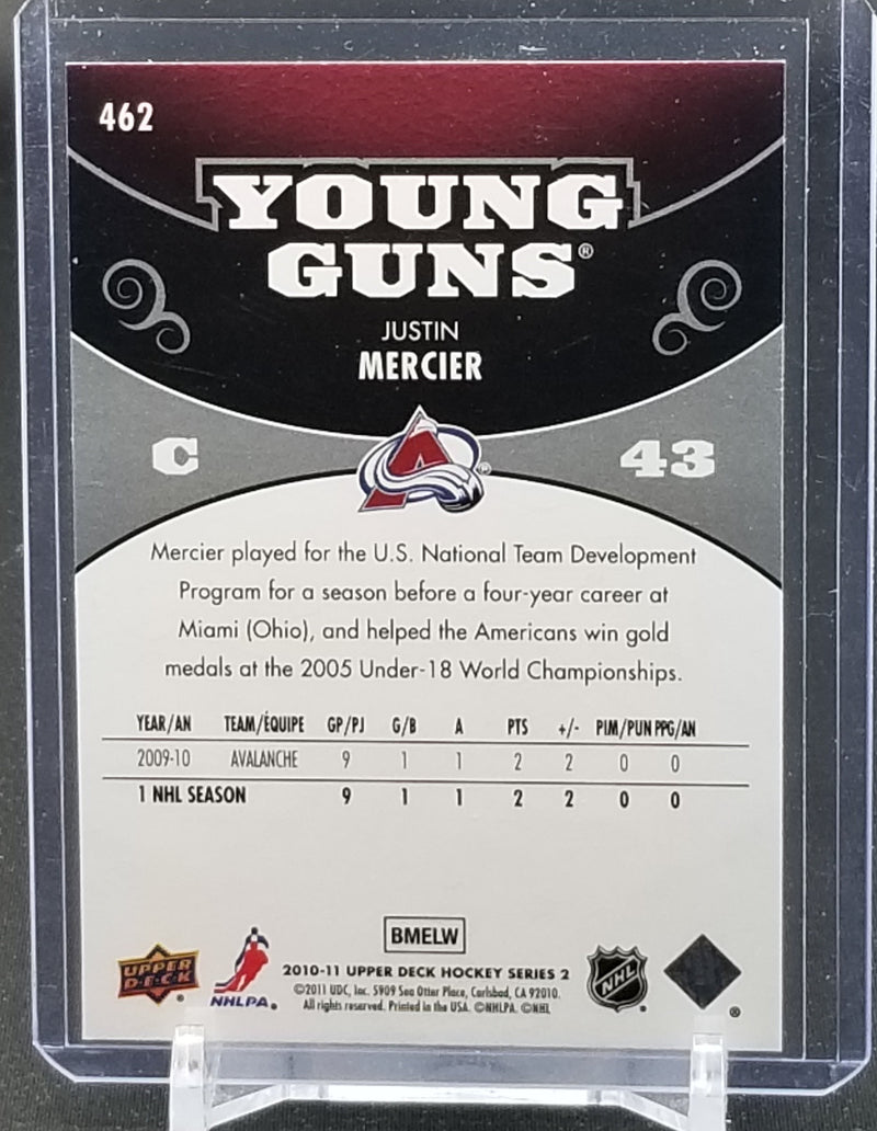 2010 UPPER DECK SERIES TWO - YOUNG GUNS - J. MERCER -