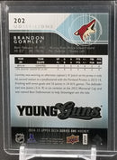 2014 UPPER DECK SERIES ONE - YOUNG GUNS - B. GORMLEY -