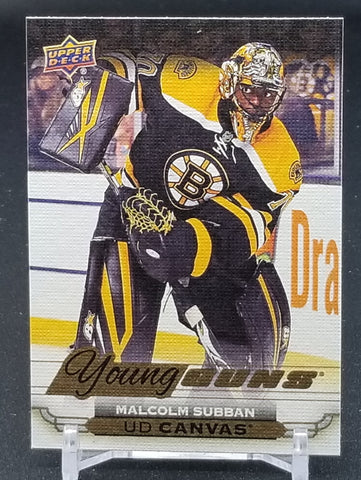 2015 UPPER DECK SERIES ONE - UD CANVAS - YOUNG GUNS - M. SUBBAN - #C100 - RC