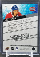 2020 UPPER DECK SERIES ONE - YOUNG GUNS - J. EVANS -