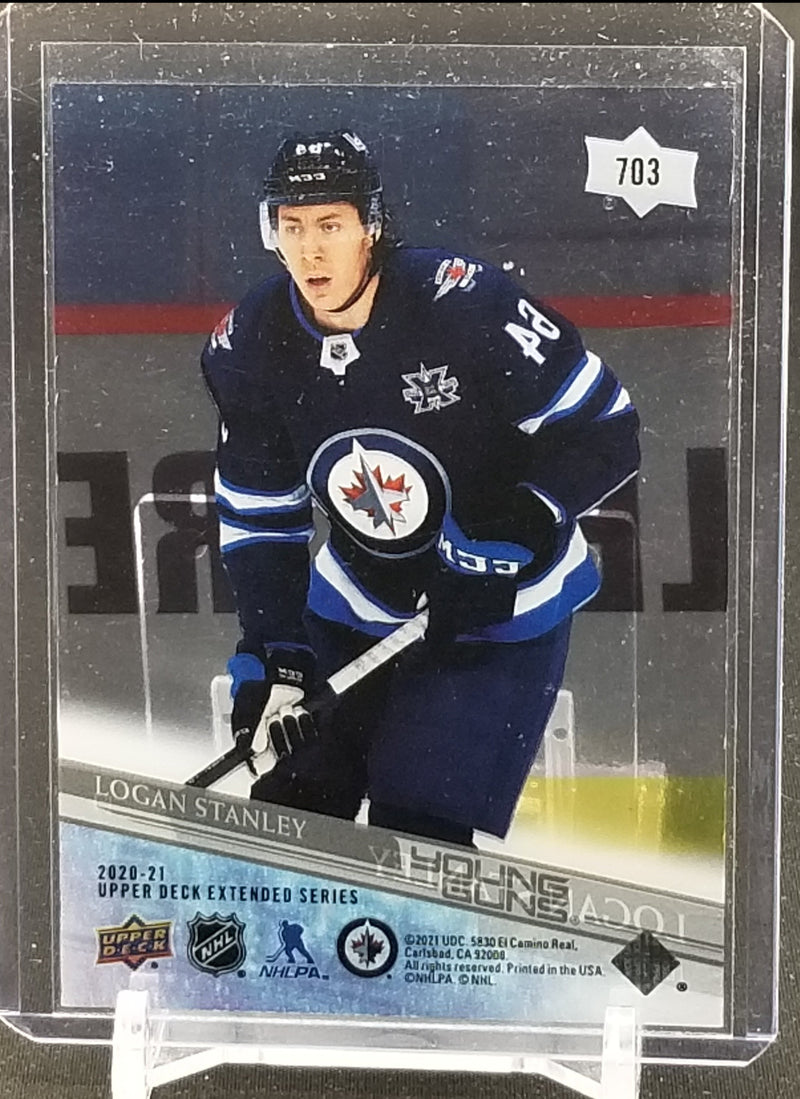 2020 UPPER DECK EXTENDED SERIES - CLEAR CUT - YOUNG GUNS - L. STANLEY -
