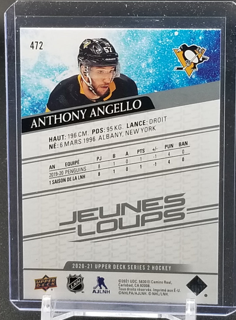 2020 UPPER DECK SERIES TWO - FRENCH - YOUNG GUNS - A. ANGELLO -